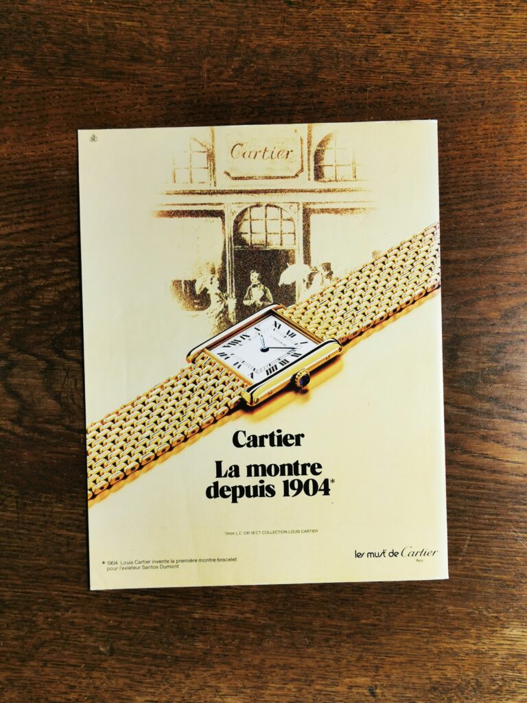 Cartier Tank 1984