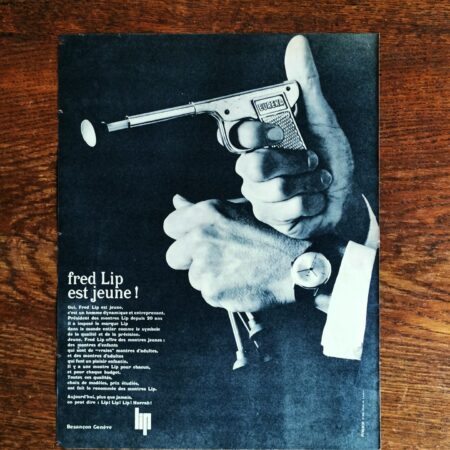 LIP Real Vintage Watch Ad - 1969