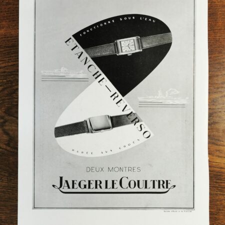 Jaeger Le Coultre Vintage Watch Ad - 1949
