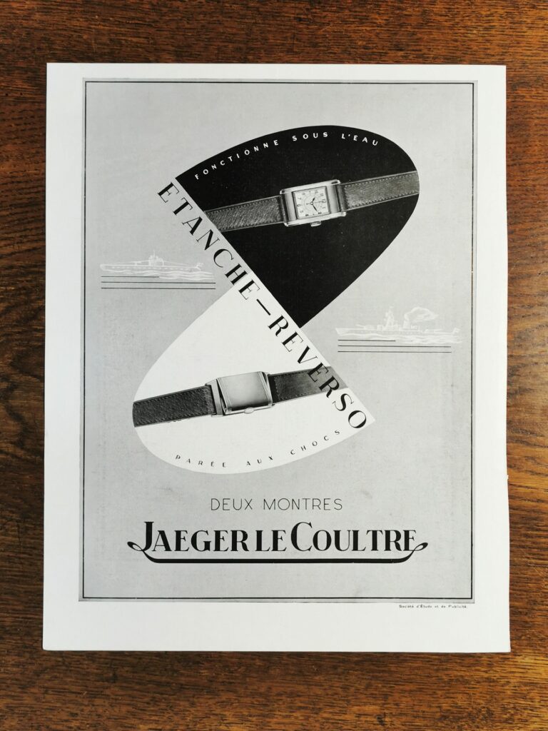 Jaeger Le Coultre Vintage Watch Ad - 1949